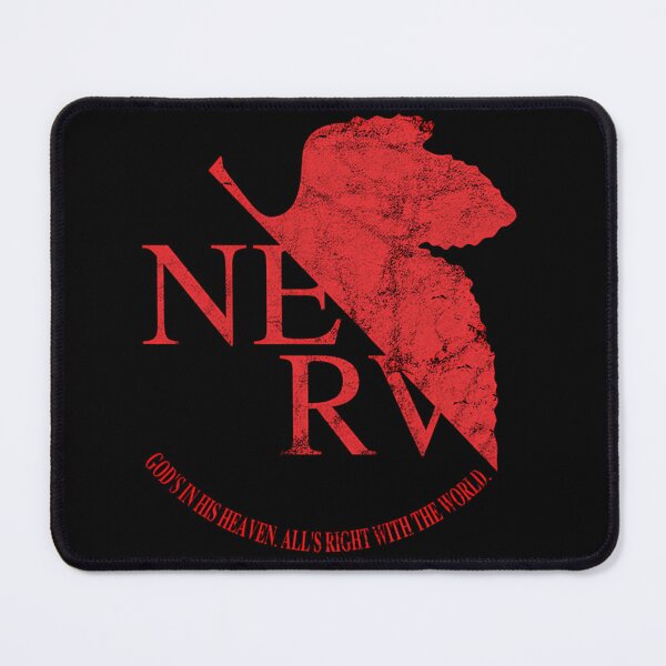Item preview, Neon Genesis Evangelion Nerv God's In His Heaven All'Right With The Wold designed and sold by NinaWatts.