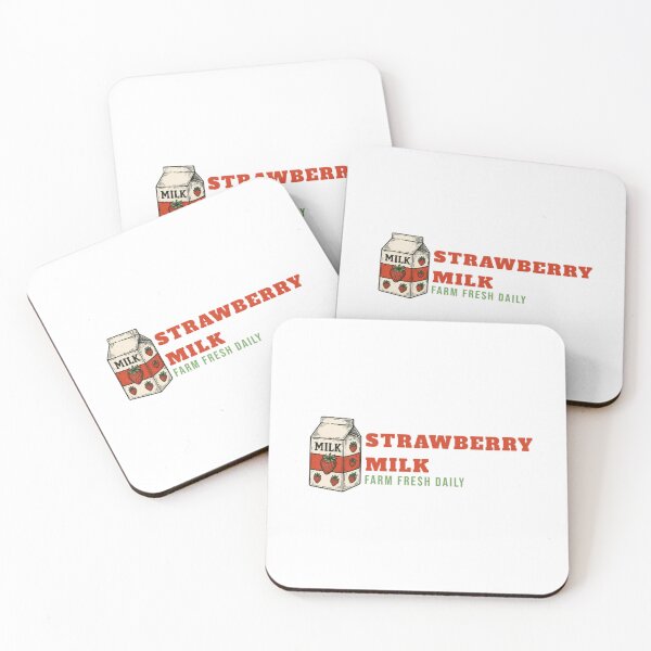 Item preview, Strawberry Milk Farm Fresh Daily - Retro Dairy Advertising Poster Art designed and sold by JERUK POPSICLE.