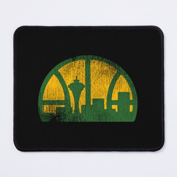 Item preview,  Seattle Supersonics Distressed Basketball  designed and sold by NinaWatts.