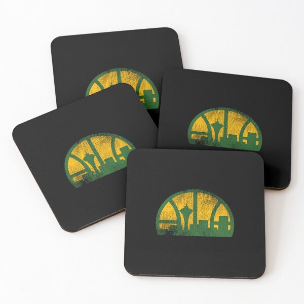 Item preview,  Seattle Supersonics Distressed Basketball  designed and sold by NinaWatts.