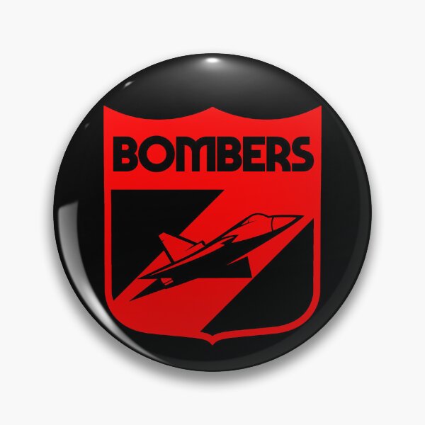 Item preview, BOMBERS FOOTY LOGO EMBLEM designed and sold by RetroGeekChic.