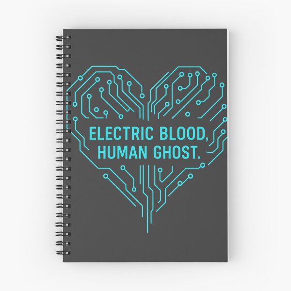 Item preview, Pulse – “Electric Blood, Human Ghost” Circuit Heart Sticker designed and sold by Feral Confetti.