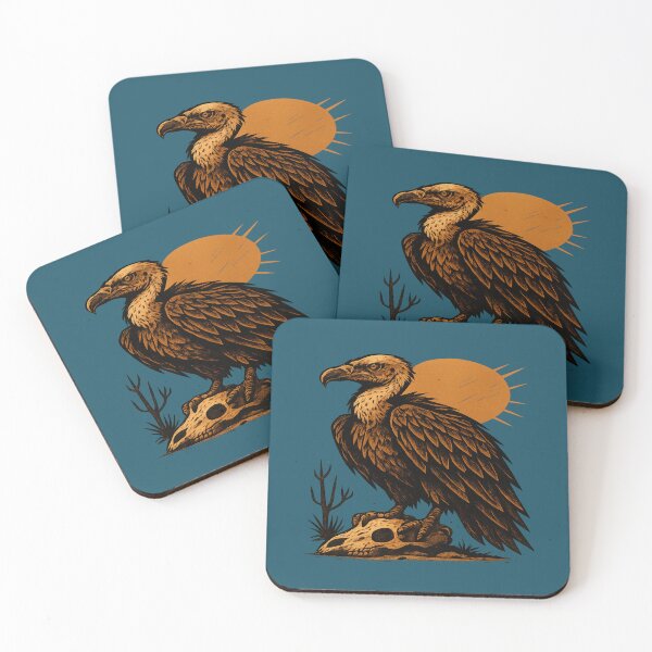 Item preview, Desert Vulture – Dark Gothic Bird of Prey designed and sold by S-Dstyle.