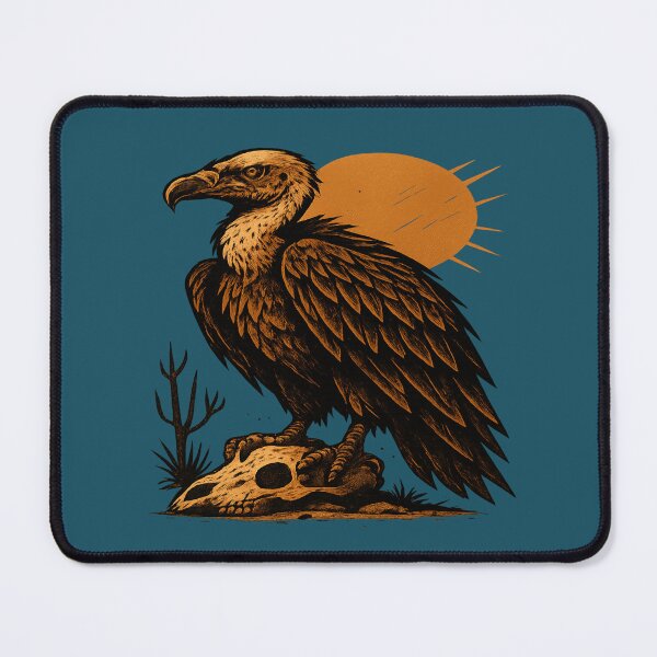 Item preview, Desert Vulture – Dark Gothic Bird of Prey designed and sold by S-Dstyle.