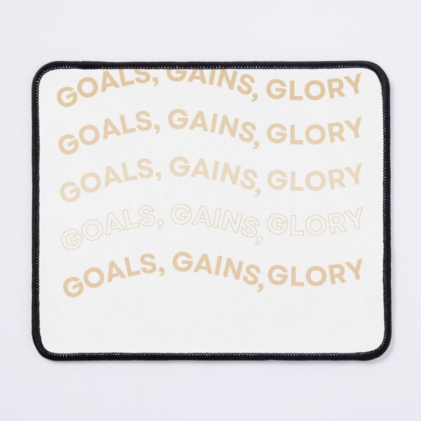 Item preview, Goals, Gains, Glory designed and sold by InkFlicker-shop.