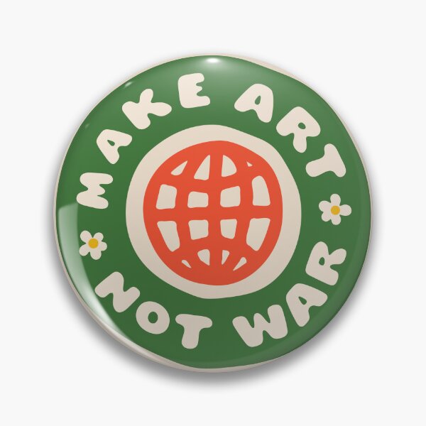Item preview, MAKE ART NOT WAR designed and sold by asymmetrickid.