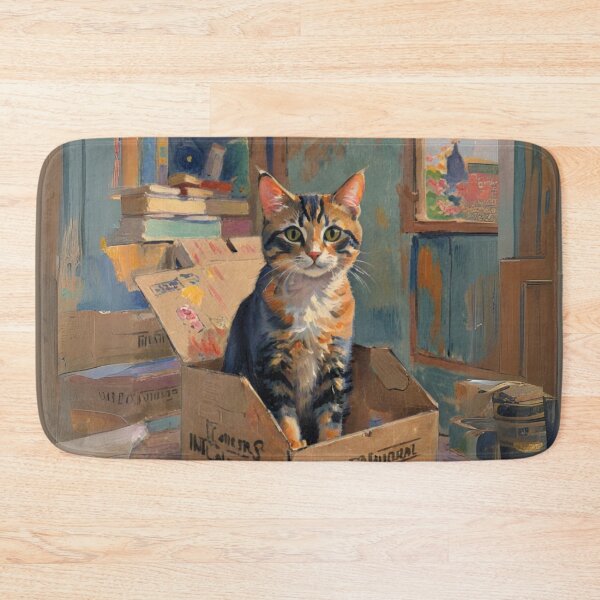 Item preview, The Cat in the Box designed and sold by Ciervo Primavera.