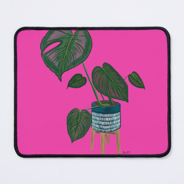 Item preview, Monstera Illustration-Hot Pink designed and sold by deblevart.
