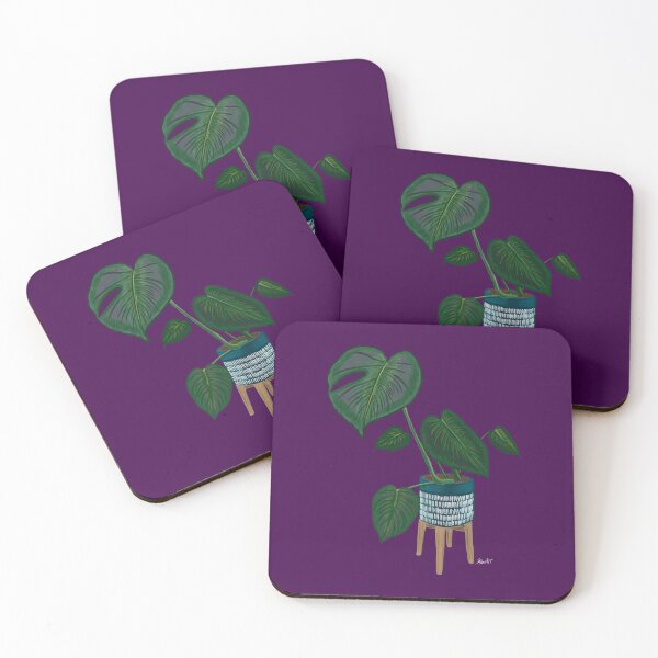 Item preview, Monstera Illustration-Purple designed and sold by deblevart.