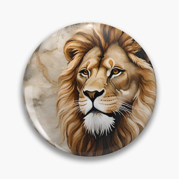 Item preview, Marbled Lion Strength and Boldness designed and sold by Ciervo Primavera.