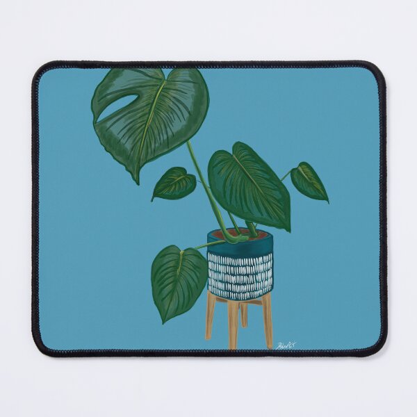 Item preview, Monstera Illustration-Teal designed and sold by deblevart.