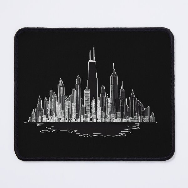 Item preview, Abstract-Chicago-Cityscape- designed and sold by AlexaGutierr.