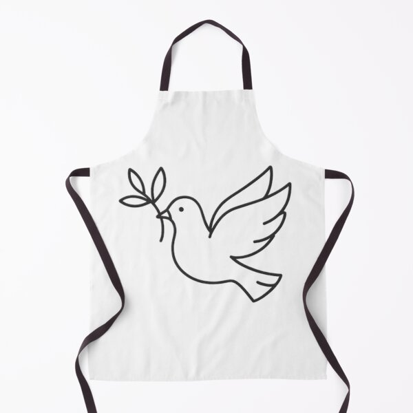 Item preview, Peace Dove Logo – Minimalist Olive Branch Symbol designed and sold by StudioKarim.