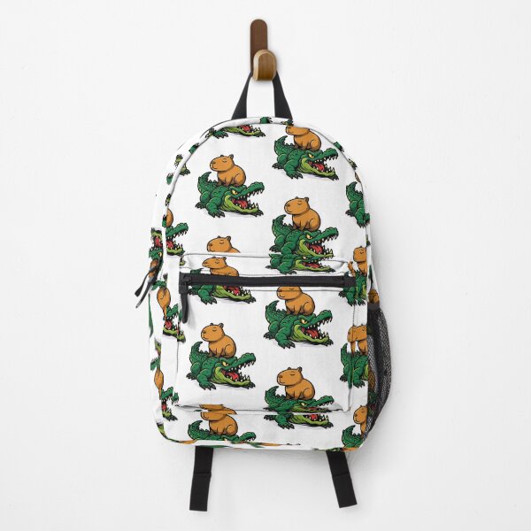 Item preview, Zen Capybara and Wild Crocodile designed and sold by Ahau Designs.