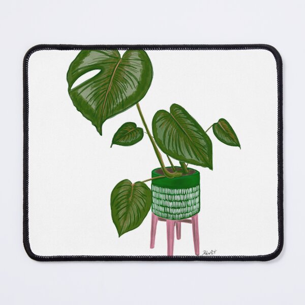 Item preview, Monstera Illustration-Light Pink designed and sold by deblevart.