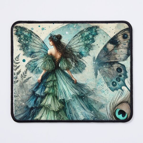 Item preview, Seraphina Liora - Wings of the Moonlit Garden designed and sold by Oonward2021.