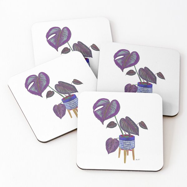Item preview, Monstera Illustration-Violet designed and sold by deblevart.