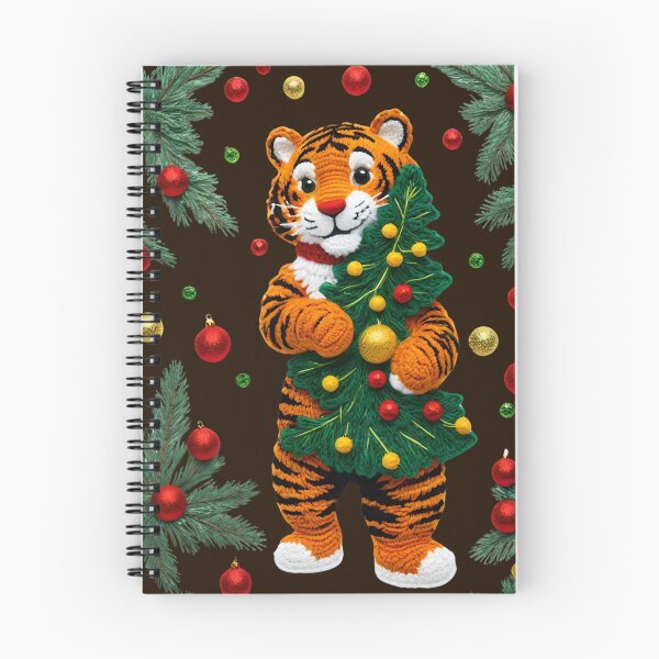 Item preview, Tiger Carrying the Christmas Tree designed and sold by Ciervo Primavera.