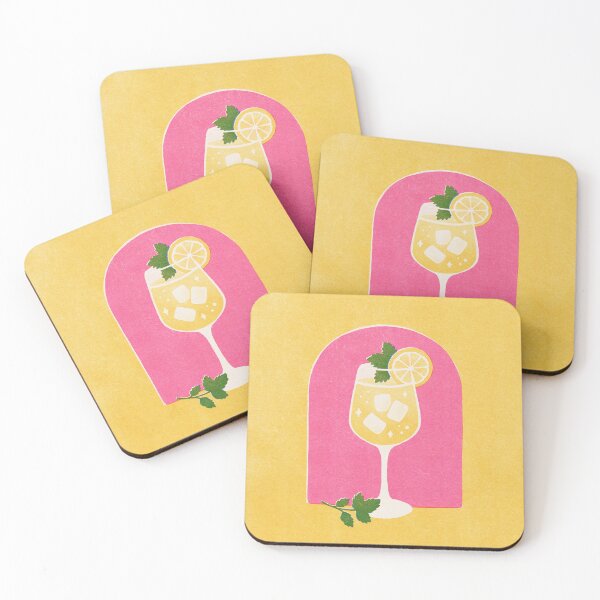 Item preview, Limoncello Spritz Riso Print designed and sold by Midnight Coffee.