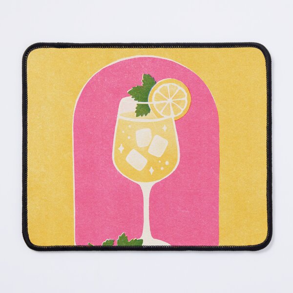 Item preview, Limoncello Spritz Riso Print designed and sold by Midnight Coffee.