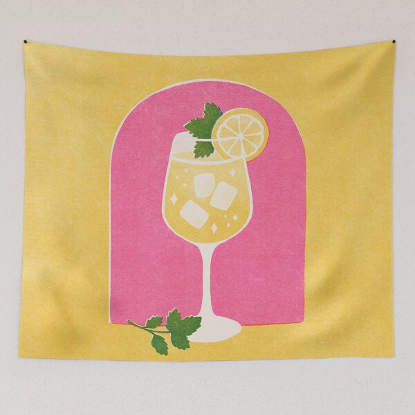 Item preview, Limoncello Spritz Riso Print designed and sold by Midnight Coffee.