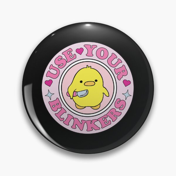Item preview, Use Your Blinkers Funny Duck Meme Cute Bumper designed and sold by ErnestineMora8.