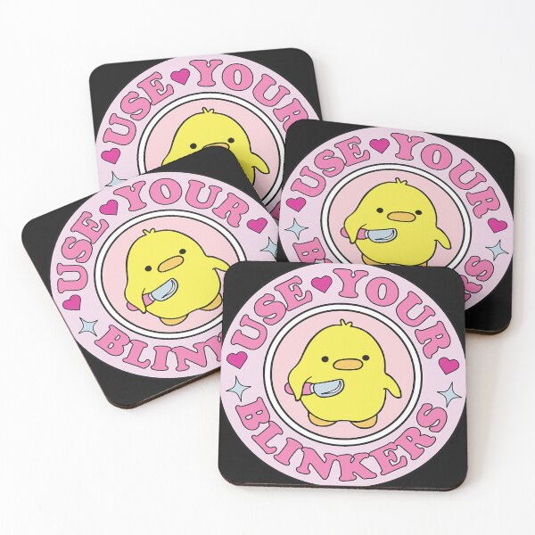 Item preview, Use Your Blinkers Funny Duck Meme Cute Bumper designed and sold by ErnestineMora8.