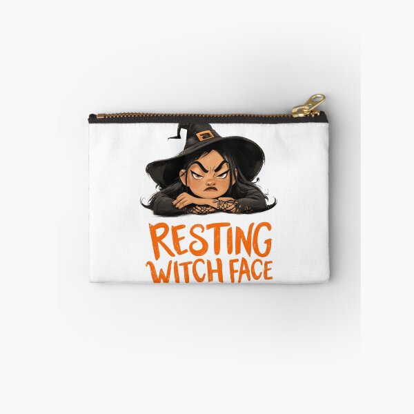 Item preview, Resting Witch Face – Funny Halloween Witch Design designed and sold by EastEndTownie.