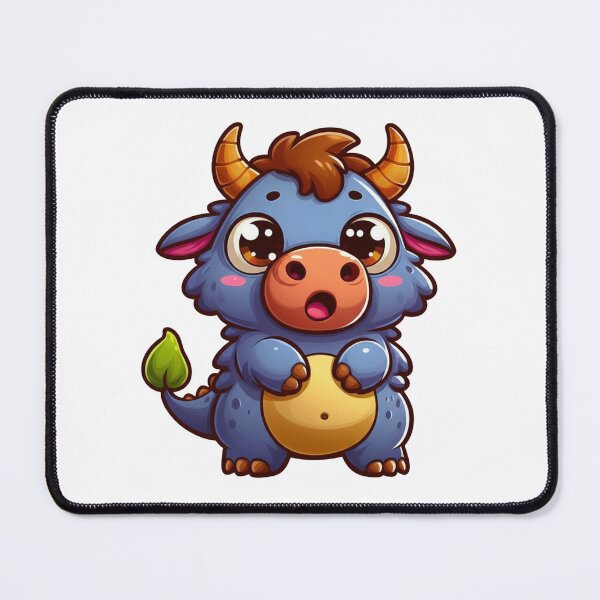 Item preview, Adorable Horned Dragon Baby Fantasy Collectible designed and sold by DibuHumor.