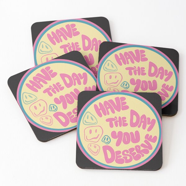 Item preview, Have The Day You Deserve Car Decal designed and sold by ErnestineMora8.