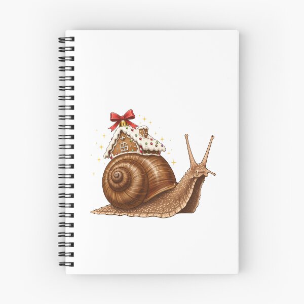Item preview,  Snail Carrying Gingerbread House designed and sold by k3rstman1.