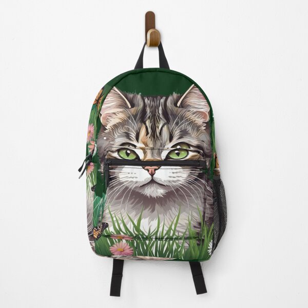 Item preview, Cat hunting in the grass. designed and sold by Ciervo Primavera.