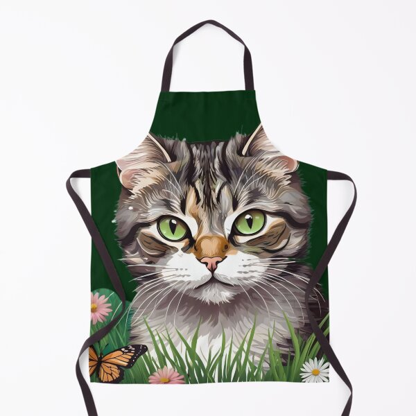 Item preview, Cat hunting in the grass. designed and sold by Ciervo Primavera.