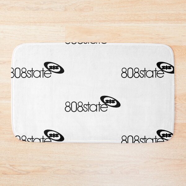 Item preview, 808 State - Plain Black designed and sold by KaiaJenki.