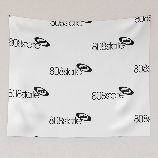 Item preview, 808 State - Plain Black designed and sold by KaiaJenki.