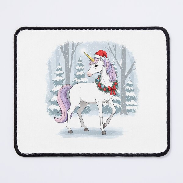Item preview, Enchanting Christmas Unicorn  designed and sold by k3rstman1.
