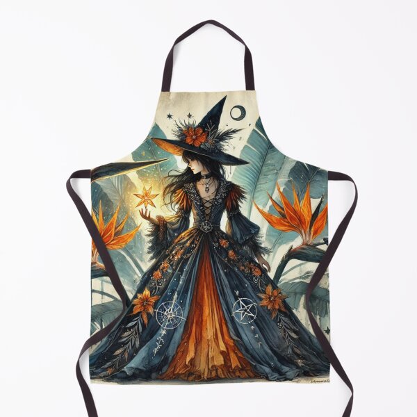 Item preview, Seraphina Noctivane - The Ember Bloom Enchantress designed and sold by Dream Bloom Gallery.