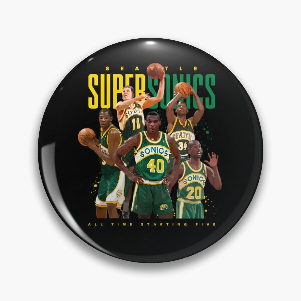 Item preview, Seattle Supersonics All Time Starting Five Super Sonics designed and sold by NorbertoGorczan.