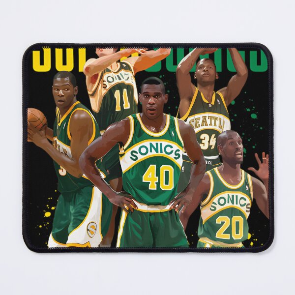 Item preview, Seattle Supersonics All Time Starting Five Super Sonics designed and sold by NorbertoGorczan.