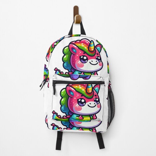 Item preview, Adorable Rainbow Unicorn Dragon Fantasy Collectible designed and sold by DibuHumor.