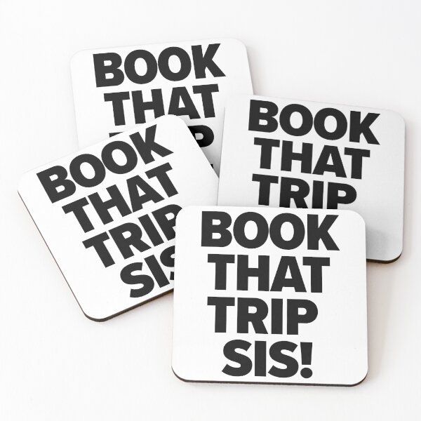 Item preview, Book that Trip Sis designed and sold by kreativecake.