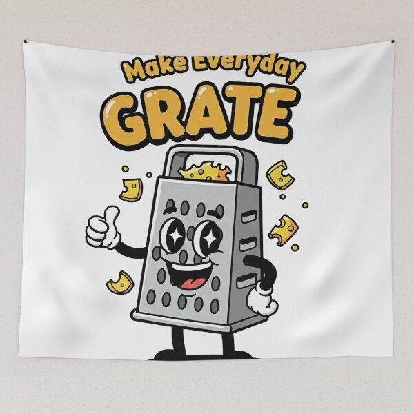 Item preview, Make Everyday Grate Graphic designed and sold by AnimalAirtistry.