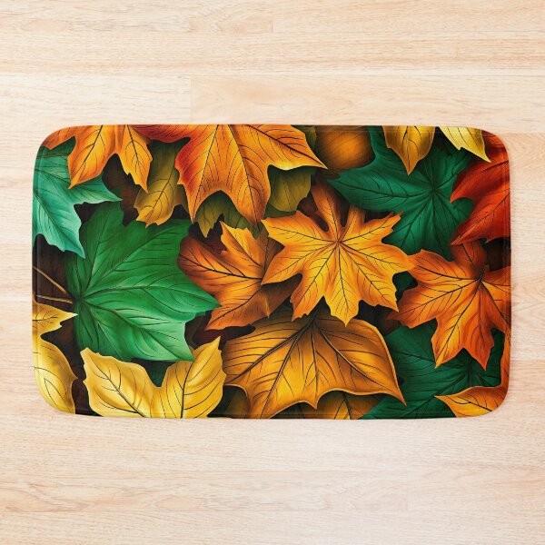 Item preview, Fall Fantasy Leaves In Vibrant Golden And Green  designed and sold by DEC02.