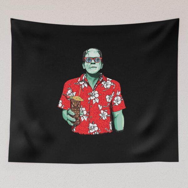 Item preview, Dr. Frankenstein'S Tiki Monster   designed and sold by CarmenMerritts.