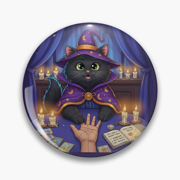 Item preview, Palm Reading Wizard Cat Predicts Feline Fortunes designed and sold by catlovers2025.