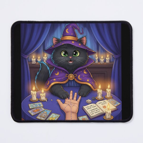 Item preview, Palm Reading Wizard Cat Predicts Feline Fortunes designed and sold by catlovers2025.