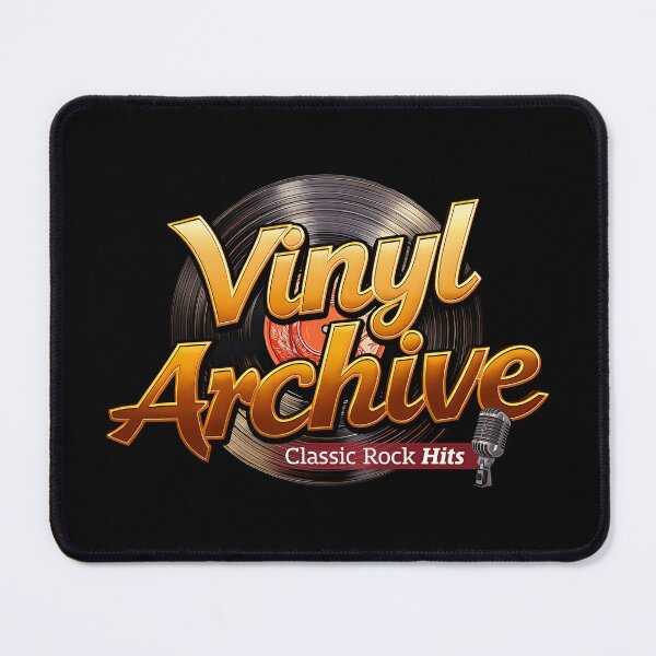 Item preview, Vinyl Archive Logo With Tagline designed and sold by TaraMonaha.