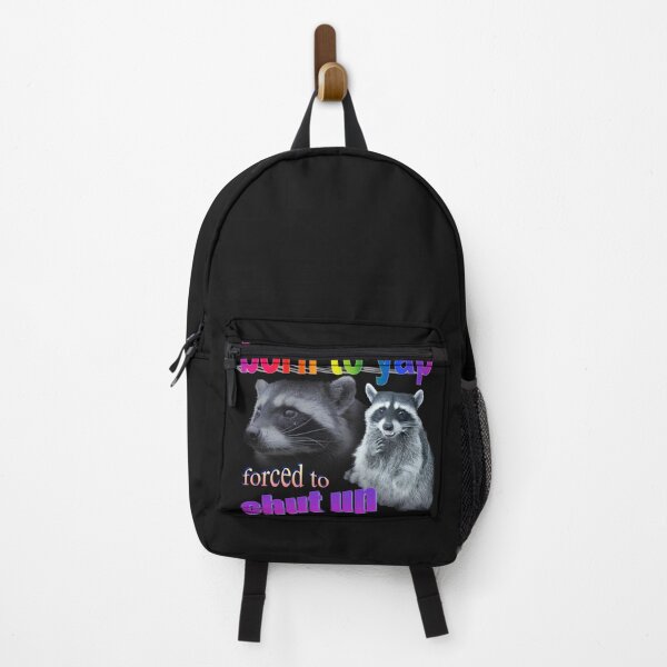 Item preview, Born To Yap Forced To Shut Up Raccoon Word Art designed and sold by FrederickPor.