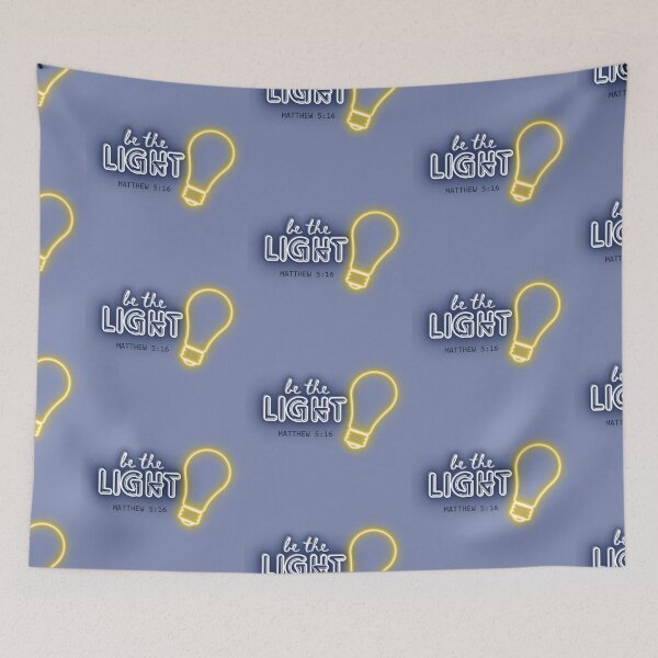 Item preview, Be the light - blueberry designed and sold by Cane & Abel Creations ..
