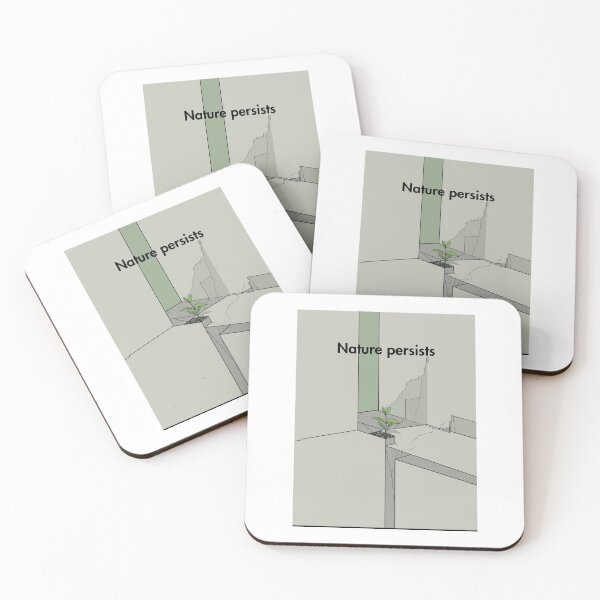 Item preview, Nature Persists – Brutalist Botanicals designed and sold by Whole Words.